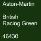 Preview: Aston-Martin, British Racing Green, 46430.